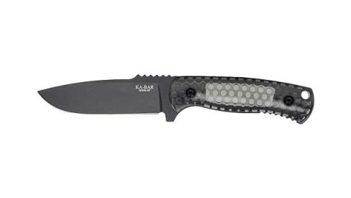 KA-BAR LES GEORGE COOL NAME 4.25" DROP POINT & SHEATH!!