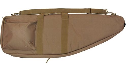 TOC TACTICAL RIFLE CASE 36" EXTERNAL STORAGE POCKET TAN