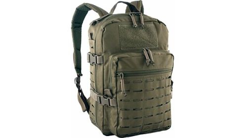 RED ROCK TRANSPORTER DAY PACK W/LASER-CUT MOLLE WEBB OD