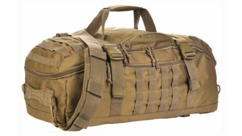 RED ROCK TRAVELER DUFFLE BAG BACKPACK OR LUGGAGE COYOTE