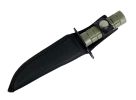 8.5" Defender Xtreme Hunter's Mini Bayonet Olive Drab Knife with Survival Kit