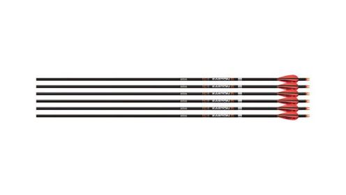 EASTON ARROW 6.5MM MATCH GRADE 400 W/3" AAE HYBRID VANES 6PK