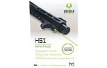VIRIDIAN LASER HANDGUARD HS1 GREEN W/HAND STOP M-LOK FDE