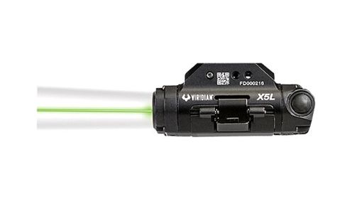 VIRIDIAN LASER/LIGHT X5L GREEN GEN3 UNI RAIL MNT W/ECR