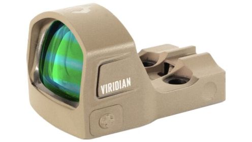 VIRIDIAN REFLEX SIGHT RFX-15 GREEN DOT 1X17 SHIELD FDE
