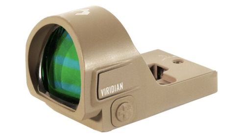 VIRIDIAN REFLEX SIGHT RFX-35 MICRO GREEN DOT 1X22 RMR FDE