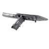 Hunt-Down 10" Stainless Steel Blade Full Tang Hunting Knife with Black Sheath