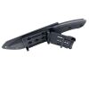 Hunt-Down 10" Full Tang Hunting Knife with Black Sheath - Stainless Steel Blade