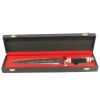 TheBoneEdge 15" Damascus Blade Fantasy Handle Hunting Knife with Leather Sheath
