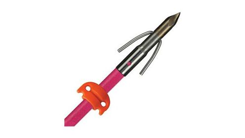 AMS BOWFISHING FIBERGLASS ARROW CHAOS POINT PINK W/SS