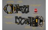 TROPHY RIDGE BOW SIGHT REACT H4 4-PIN .019 RH BLACK