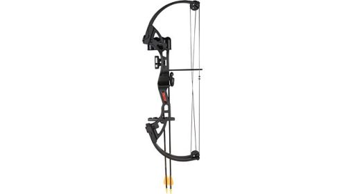 BEAR ARCHERY YOUTH COMPOUND BOW BRAVE RH BLACK AGE 8+