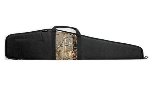 BULLDOG DELUXE RIFLE CASE 48" BLACK W/ APHD CAMO PANEL