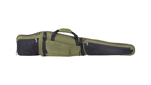 BULLDOG HUNTER SCOPED SHOTGUN CASE GREEN W/ BLACK 52"