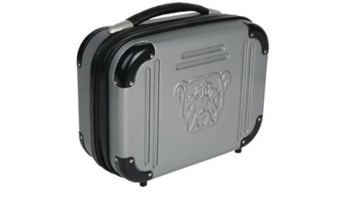 BULLDOG POLYCARBONATE PISTOL CASE W/ TSA COMO LOCK GREY 9"
