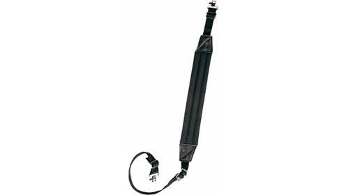 BULLDOG BLACK DELUXE PADDED 1" RIFLE SLING W/ SWIVELS