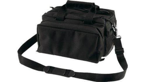 BULLDOG DELUXE RANGE BAG BLACK HEAVY DUTY NYLON WATER RESIST