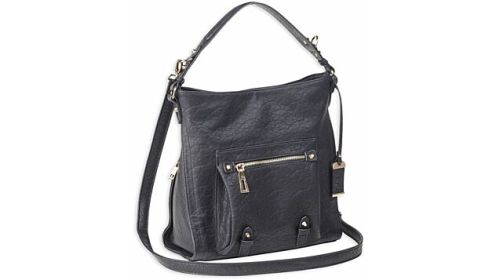BULLDOG CONCEALED CARRY PURSE HOBO ANNA BLACK