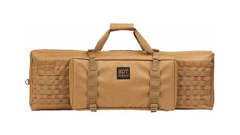 BULLDOG 38" SINGLE TACTICAL CS LARGE ACCESS POCKET TAN