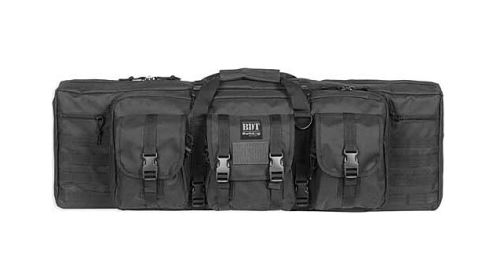 BULLDOG 36" SINGLE TACTICAL CS 3 LARGE ACCESS POCKETS BLACK