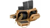 BULLDOG BDT DELUXE SATCHEL GO BAG/WAIST PACK W/MOLLE TAN