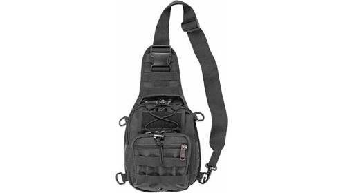 BULLDOG BDT X-SMALL SLING BAG` W/MOLLE WEBBING BLACK