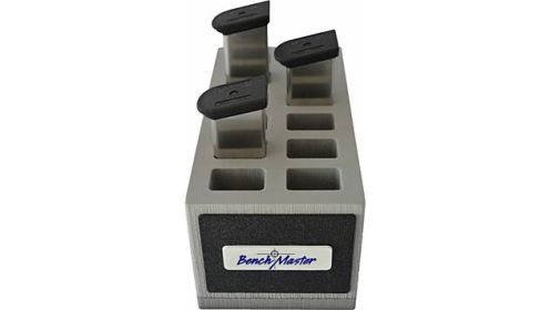 BENCHMASTER DOUBLE STACK 9MM 12 UNIT MAG RACK