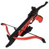 Man Kung Crossbows The Impact 80 Lb Hand Hunting Crossbow Black & Red W/ Safety