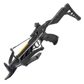 Man Kung 80 Lbs Black Professional Alligator Recurve Pistol Crossbow 185 fps