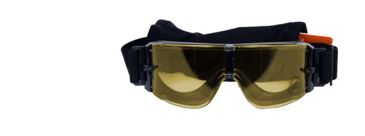 SCA-234Y Goggles, Single Yellow Lens