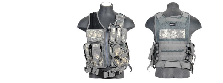SCA-310A Cross Draw Vest in ACU