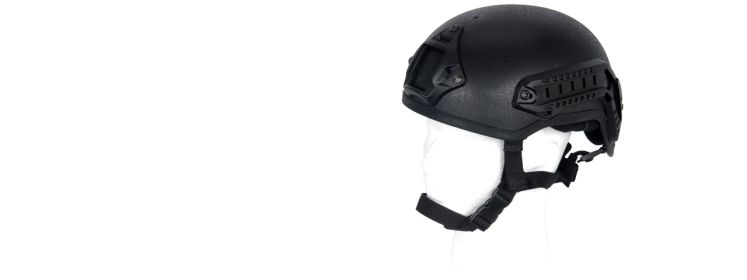 SCA-333B MICH 2001 NVG Helmet in Black
