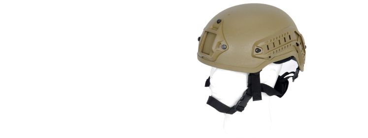 SCA-333T MICH 2001 NVG Helmet in Tan