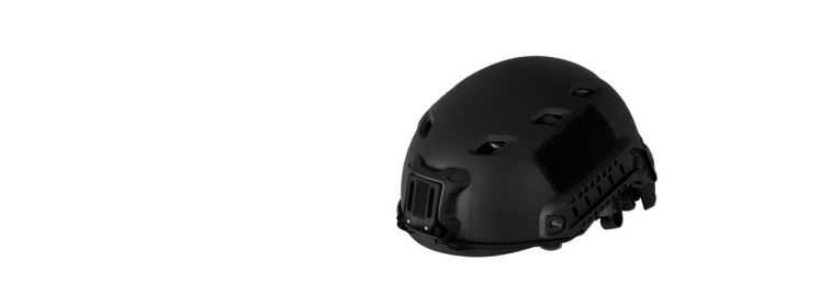 SCA-334B FAST Helmet in Black
