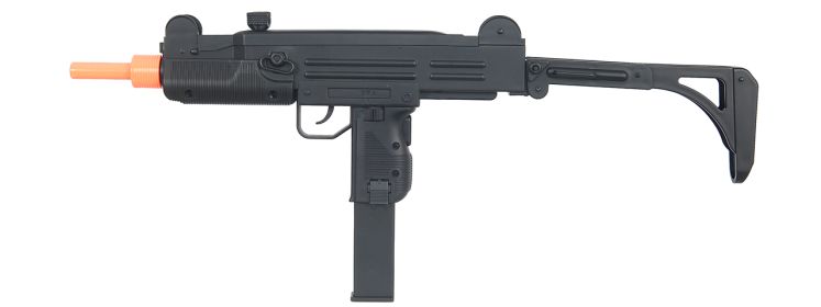 SD2811 UZI PLASTIC GEAR AIRSOFT GUN (COLOR: BLACK)