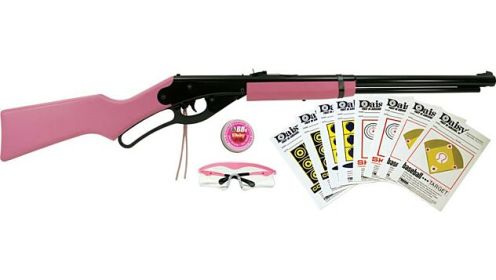 DAISY 1999 PINK LEVER ACTION CARBINE BB SHOOTING FUN KIT
