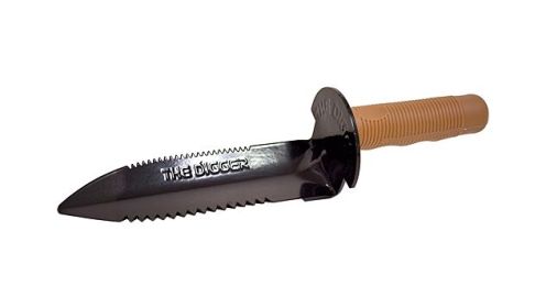 BOUNTY HUNTER METAL DETECTOR DIGGING KNIFE W/SHEATH