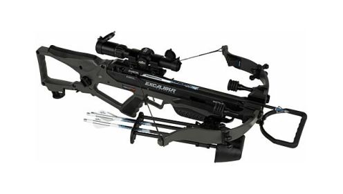 EXCALIBUR CROSSBOW REV X TD 400FPS COCK/DECOCK STEALTH GRY