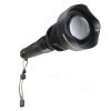 Hunt-Down Top Bright Focus High Powered 2500 Lumens Self-Defence Black Flashlight