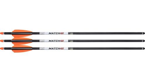 WICKED RIDGE XBOW ARROW MATCH 400 CARBON 20" ALPHA HP 3PK