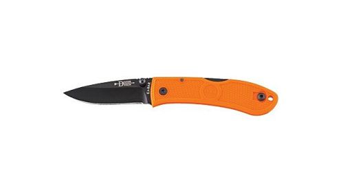 KA-BAR DOZIER FOLDING HUNTER 3" BLAZE ORANGE!!