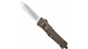COBRATEC LARGE CTK1 OTF SAND DISTRESSED CRKTE 3.75" TANTO