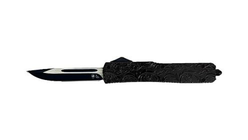 TEMPLAR KNIFE SLIM OTF MAIDEN BLACK GLOSS 3.1" BLK DROPPT!