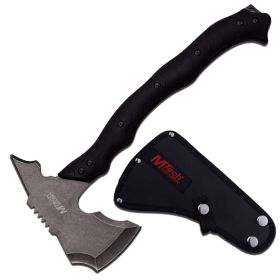 MTech Camping Hunting Tactical Survival 14.5" Stainless Steel Axe Nylon Sheath