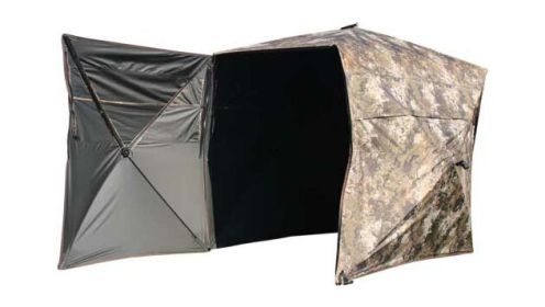 MUDDY GROUND BLIND THE GARAGE 64.5"W X 88"L X 67"T CAMO