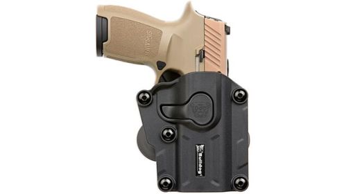 BULLDOG MAX MULTI-FIT POLYMER PADDLE HOLSTER FULL/COMP BLK