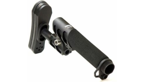 ODIN STOCK ZULU 2.0 W/PADDED BUFFER TUBE BLACK FOR AR-15