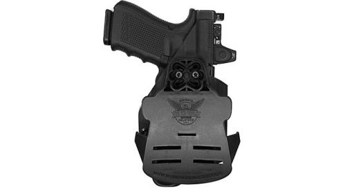 WE THE PEOPLE HOLSTER OWB RH FOR GLOCK 45 MOS W/ OPTIC BLK