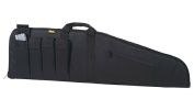 US PEACEKEEPER 35" MSR CASE BL 4 MAG POUCHES 600 DENIER BLACK