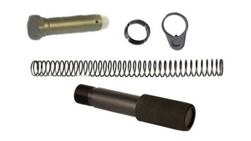 J&E PISTOL BUFFER TUBE COMBO KIT BLACK
